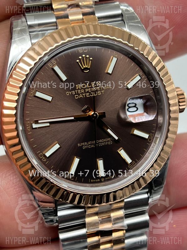 Товар Rolex DateJust 41mm 126331-0002 Brown VS Фото 2 - Rolex DateJust 41mm 126331-0002 Brown VS