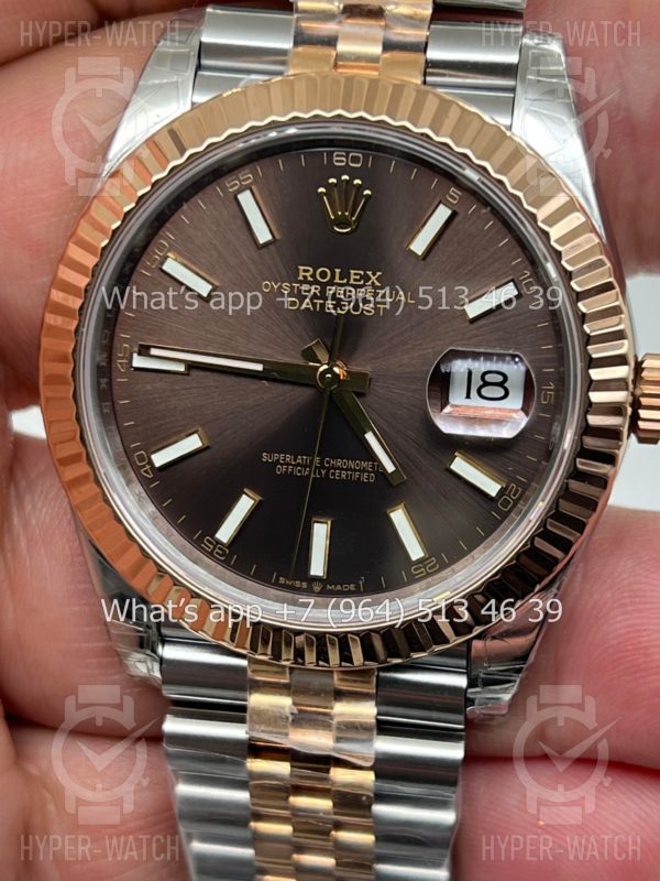 Товар Rolex DateJust 41mm 126331-0002 Brown VS Фото 3 - Rolex DateJust 41mm 126331-0002 Brown VS