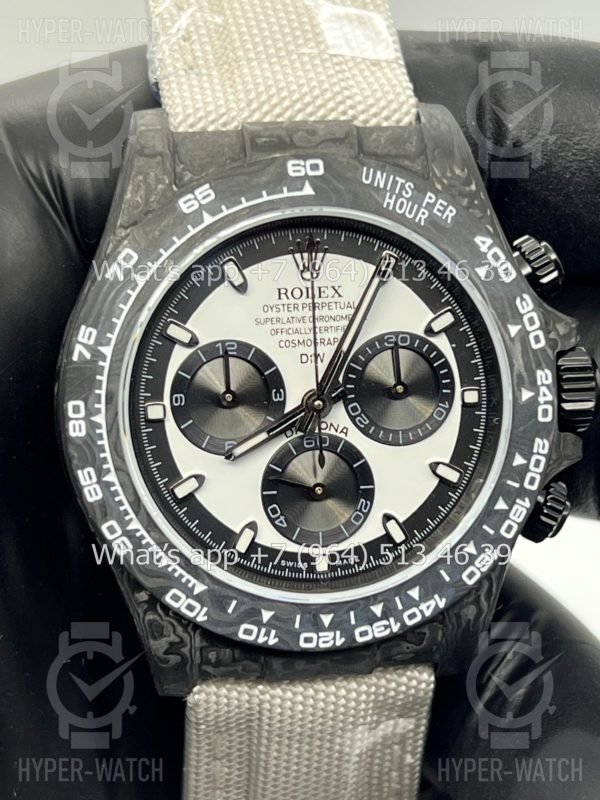 Фото 2 - Rolex Cosmograph Daytona Carbon DIW Cream Invert