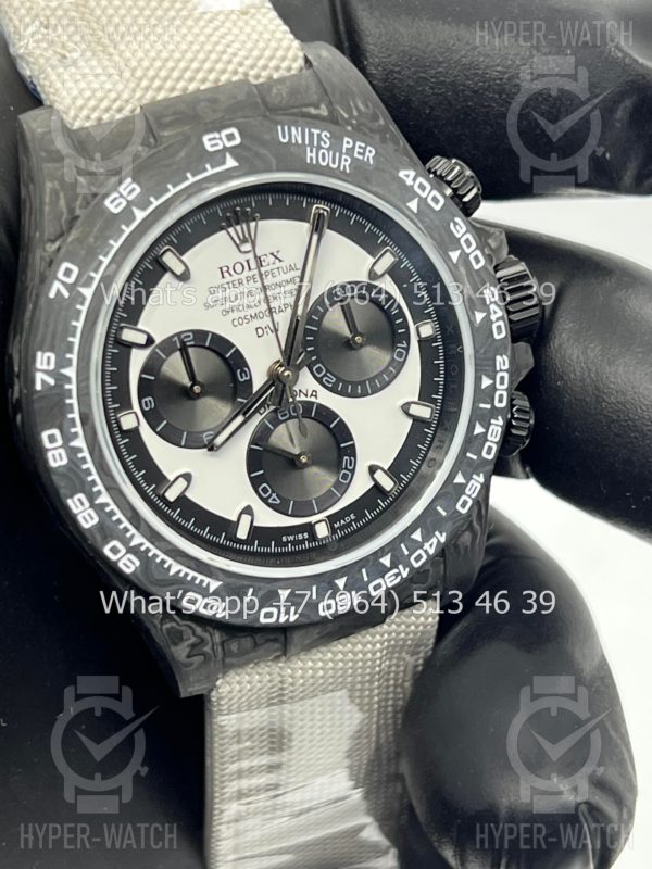 Фото 6 - Rolex Cosmograph Daytona Carbon DIW Cream Invert