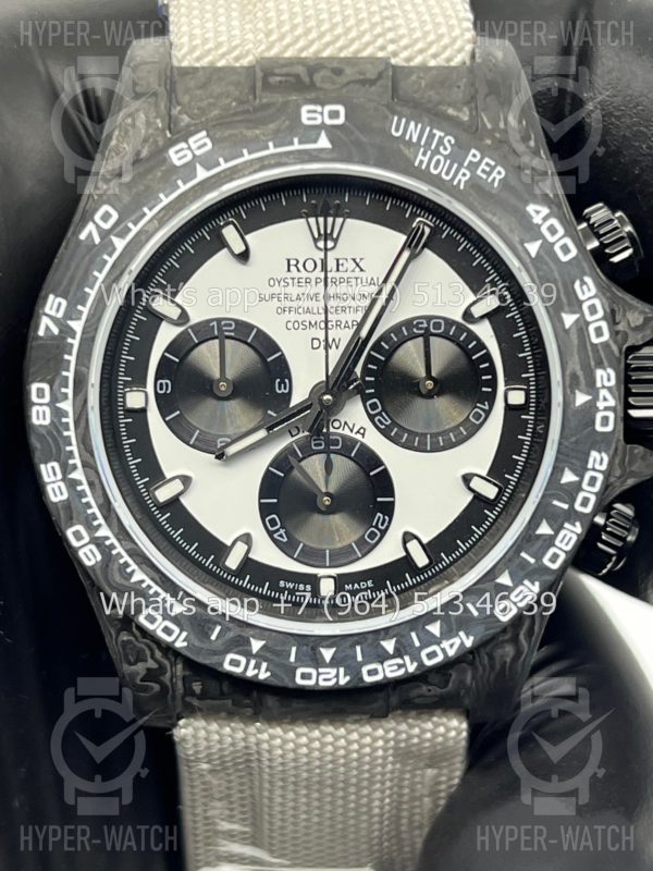 Фото 7 - Rolex Cosmograph Daytona Carbon DIW Cream Invert
