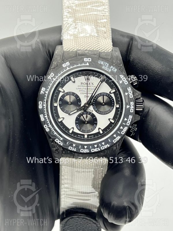 Фото 8 - Rolex Cosmograph Daytona Carbon DIW Cream Invert