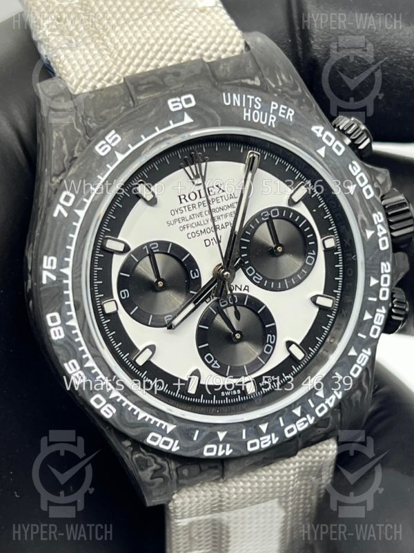 Фото 9 - Rolex Cosmograph Daytona Carbon DIW Cream Invert