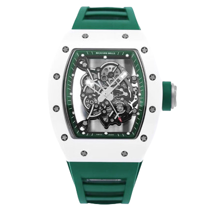 Товар Richard Mille RM 055 White Green Фото 1 - Richard Mille RM 055 White Green