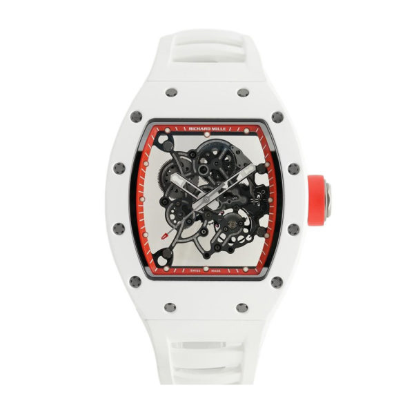 Товар Richard Mille RM 055 White Red Art 1291 Фото 1 - Richard Mille RM 055 White Red Art 1291