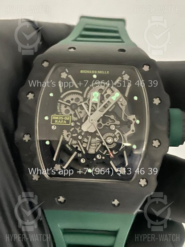 Товар Richard Mille RM 035-02 Rafa Carbon Green Фото 18 - Richard Mille RM 035-02 Rafa Carbon Green