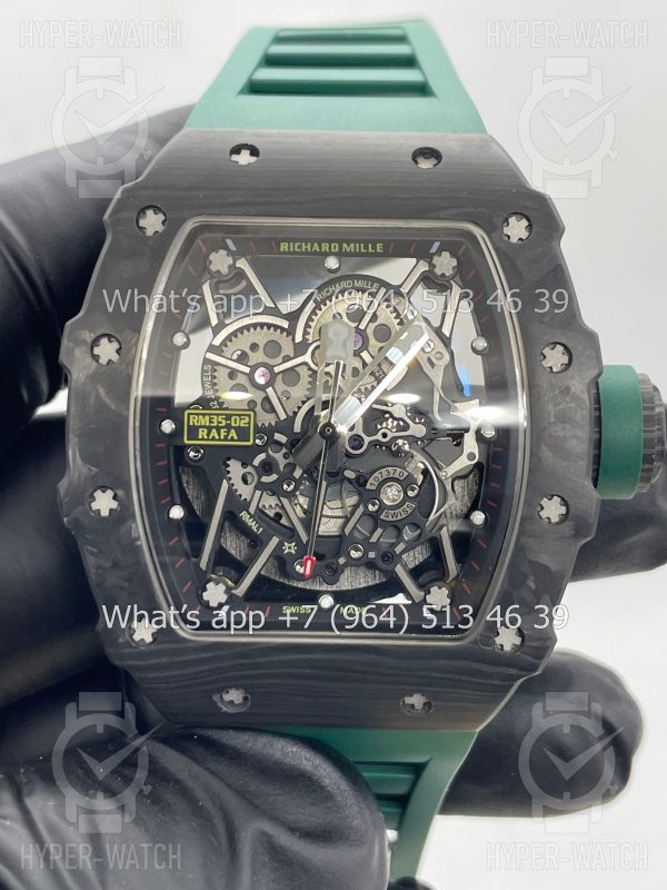 Товар Richard Mille RM 035-02 Rafa Carbon Green Фото 2 - Richard Mille RM 035-02 Rafa Carbon Green