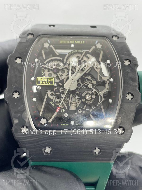 Товар Richard Mille RM 035-02 Rafa Carbon Green Фото 5 - Richard Mille RM 035-02 Rafa Carbon Green