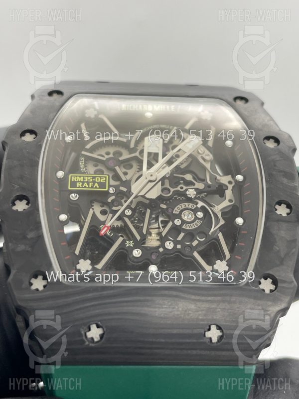 Товар Richard Mille RM 035-02 Rafa Carbon Green Фото 6 - Richard Mille RM 035-02 Rafa Carbon Green