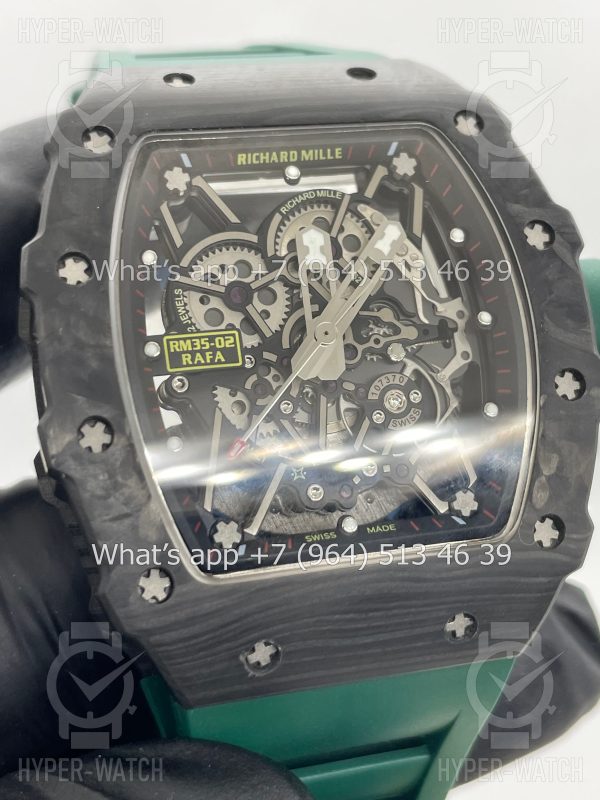 Товар Richard Mille RM 035-02 Rafa Carbon Green Фото 7 - Richard Mille RM 035-02 Rafa Carbon Green