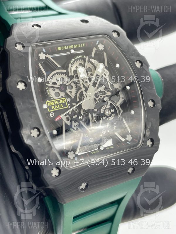 Товар Richard Mille RM 035-02 Rafa Carbon Green Фото 8 - Richard Mille RM 035-02 Rafa Carbon Green