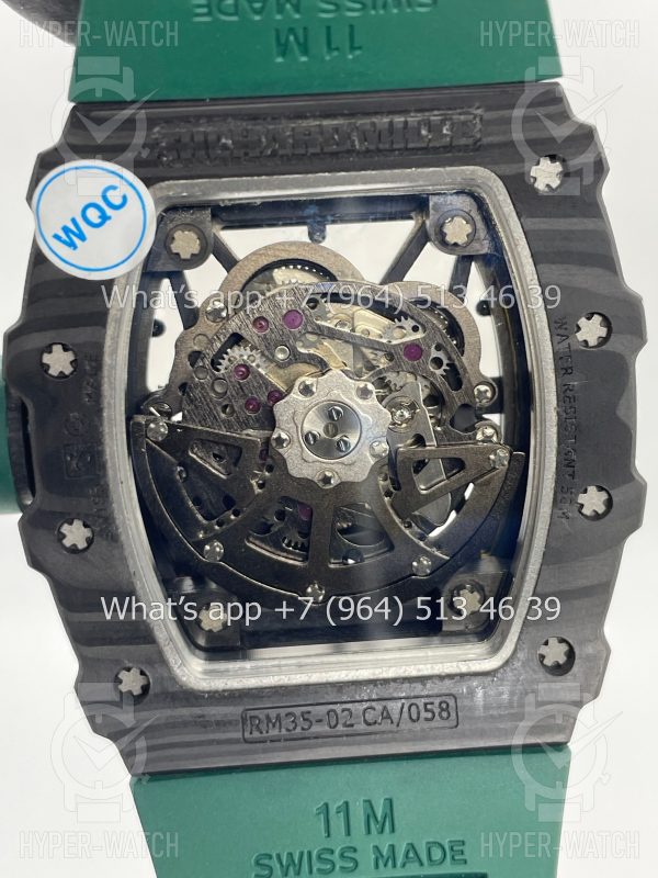 Товар Richard Mille RM 035-02 Rafa Carbon Green Фото 17 - Richard Mille RM 035-02 Rafa Carbon Green