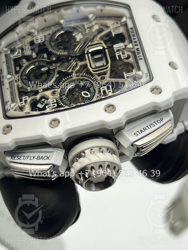 Товар Richard Mille RM 011-03 White Steel Фото 4 - Richard Mille RM 011-03 White Steel