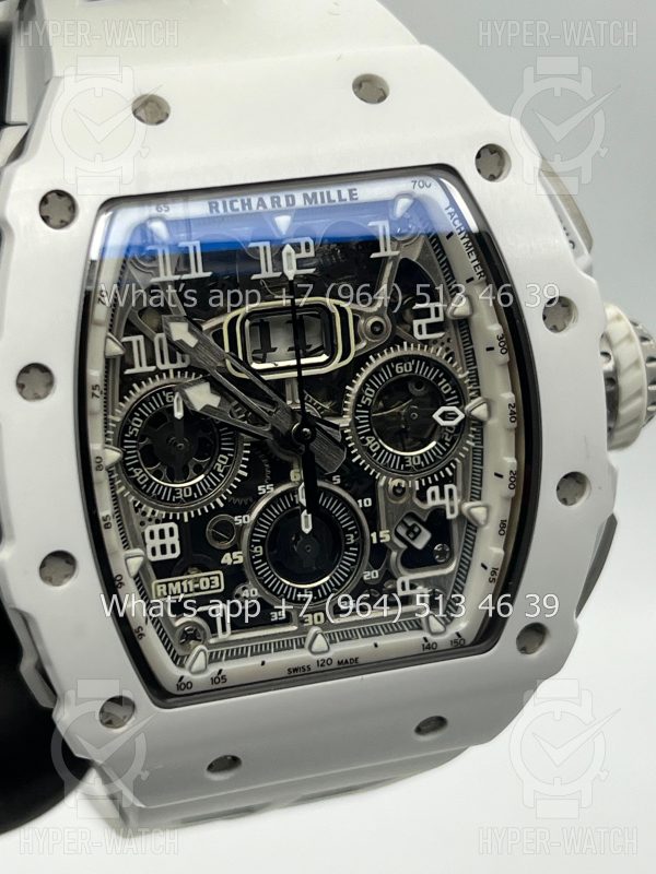 Товар Richard Mille RM 011-03 White Steel Фото 8 - Richard Mille RM 011-03 White Steel