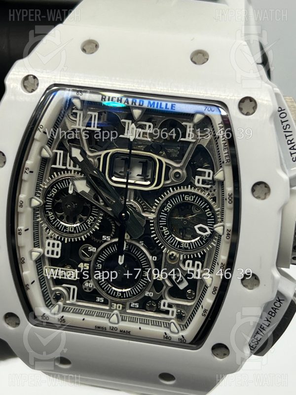 Товар Richard Mille RM 011-03 White Steel Фото 9 - Richard Mille RM 011-03 White Steel