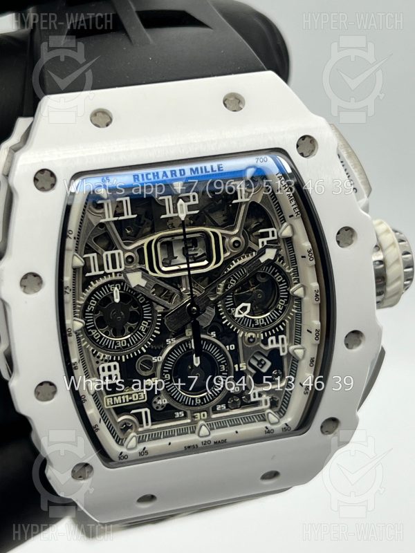 Фото 3 - Richard Mille RM 011-03 White Black