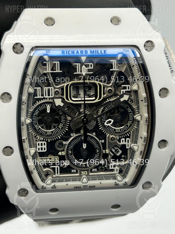 Фото 4 - Richard Mille RM 011-03 White Black