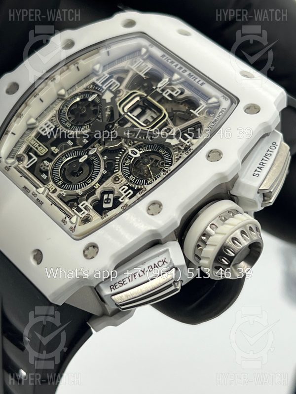 Фото 6 - Richard Mille RM 011-03 White Black