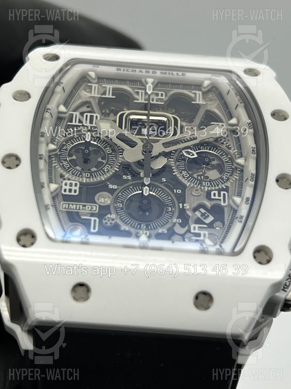 Фото 8 - Richard Mille RM 011-03 White Black