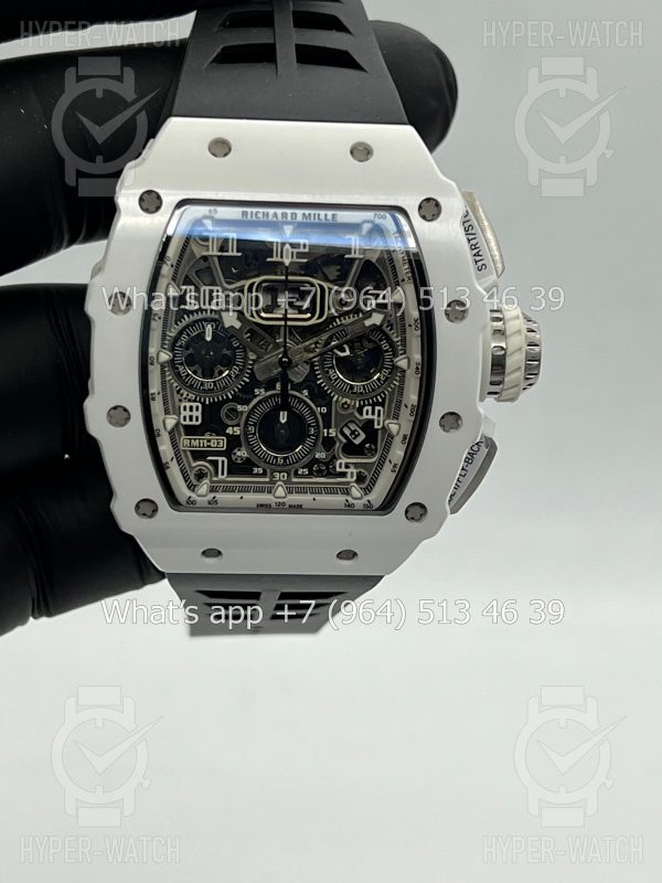 Фото 9 - Richard Mille RM 011-03 White Black