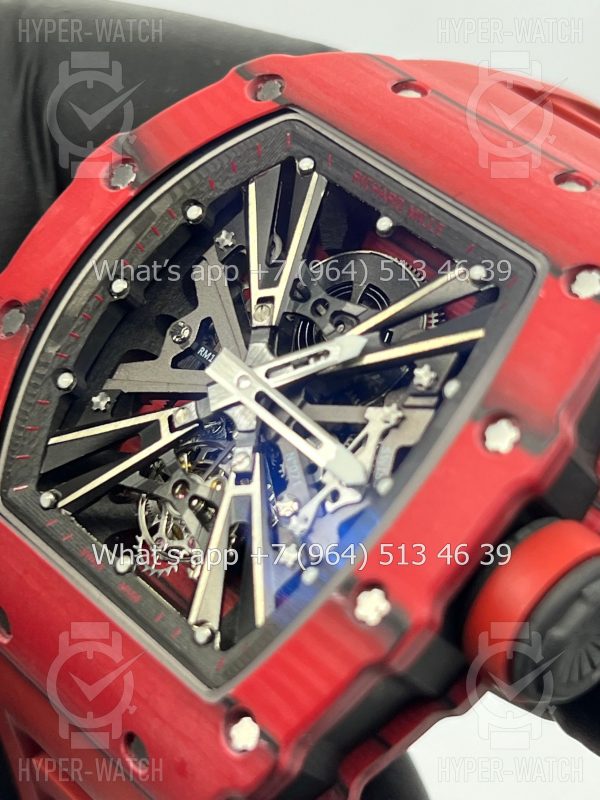 Товар Richard Mille RM 12-01 Tourbillon Carbon Red Фото 7 - Richard Mille RM 12-01 Tourbillon Carbon Red