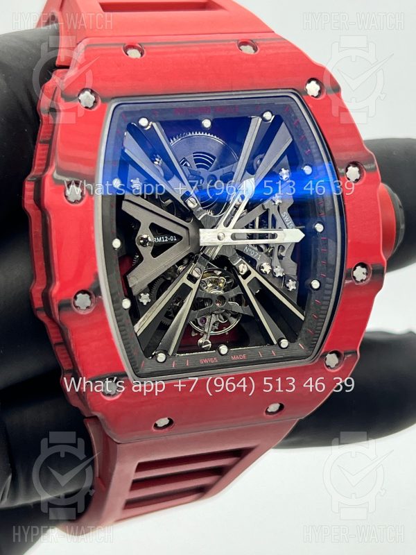 Товар Richard Mille RM 12-01 Tourbillon Carbon Red Фото 11 - Richard Mille RM 12-01 Tourbillon Carbon Red