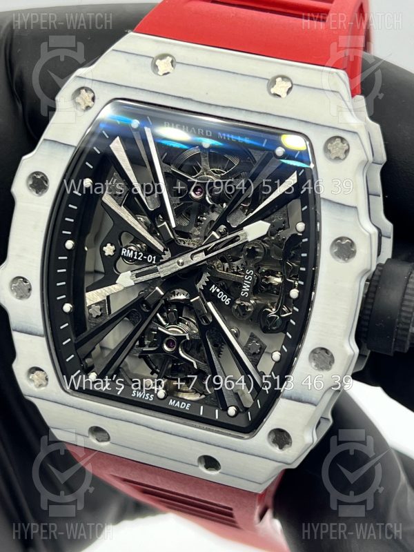 Фото 4 - Richard Mille RM 12-01 Tourbillon Carbon White