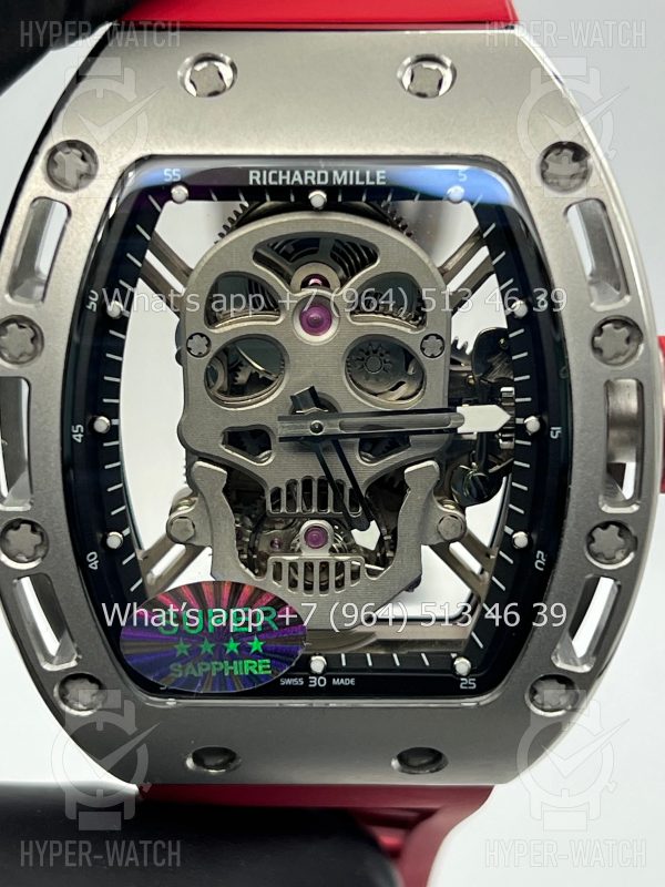 Товар Richard Mille RM 052 Tourbillon Skull Steel Фото 2 - Richard Mille RM 052 Tourbillon Skull Steel