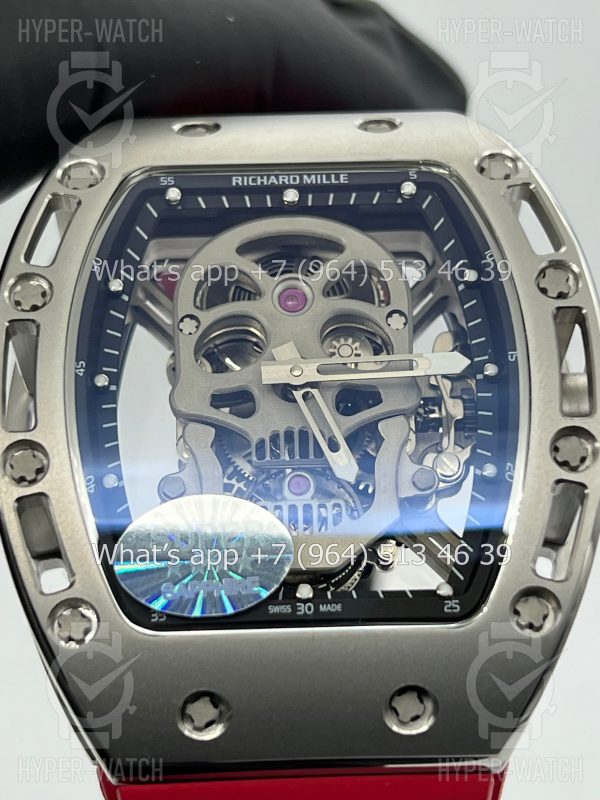 Товар Richard Mille RM 052 Tourbillon Skull Steel Фото 3 - Richard Mille RM 052 Tourbillon Skull Steel