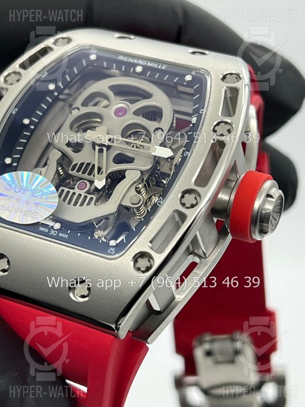 Товар Richard Mille RM 052 Tourbillon Skull Steel Фото 5 - Richard Mille RM 052 Tourbillon Skull Steel
