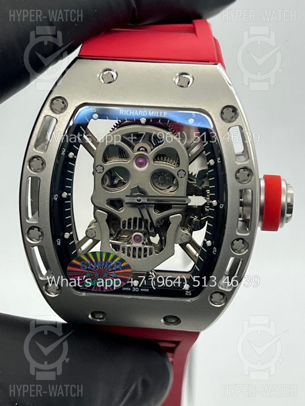 Товар Richard Mille RM 052 Tourbillon Skull Steel Фото 6 - Richard Mille RM 052 Tourbillon Skull Steel