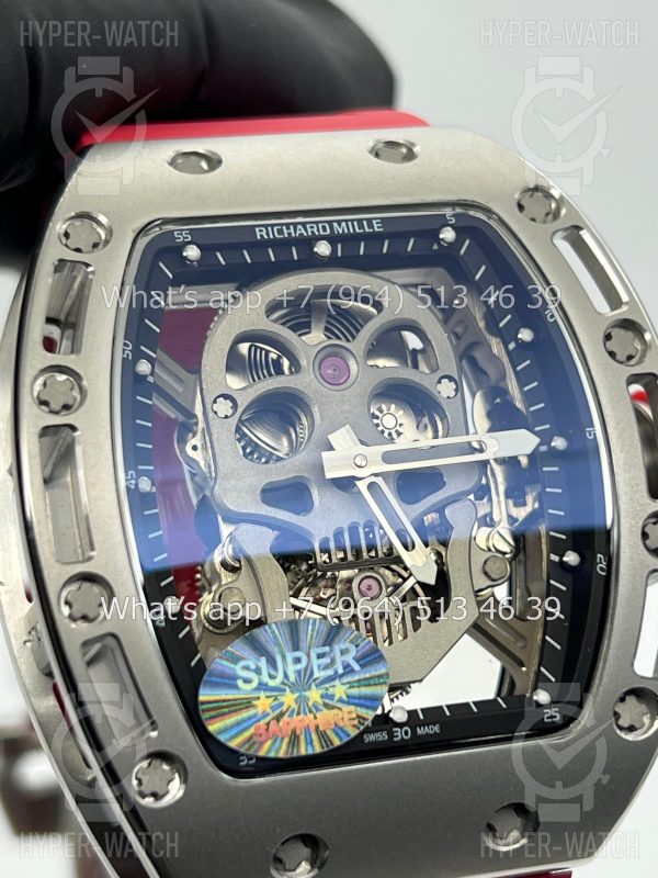 Товар Richard Mille RM 052 Tourbillon Skull Steel Фото 7 - Richard Mille RM 052 Tourbillon Skull Steel