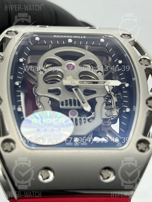 Товар Richard Mille RM 052 Tourbillon Skull Steel Фото 8 - Richard Mille RM 052 Tourbillon Skull Steel
