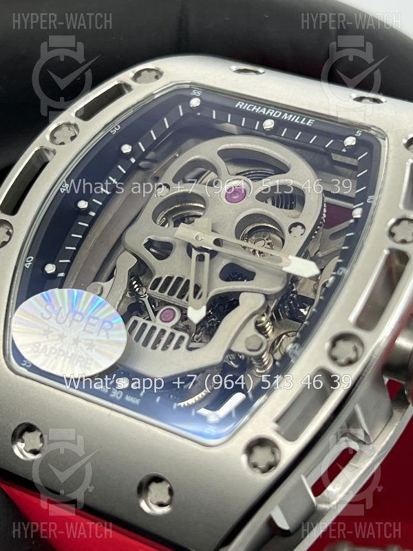 Товар Richard Mille RM 052 Tourbillon Skull Steel Фото 9 - Richard Mille RM 052 Tourbillon Skull Steel