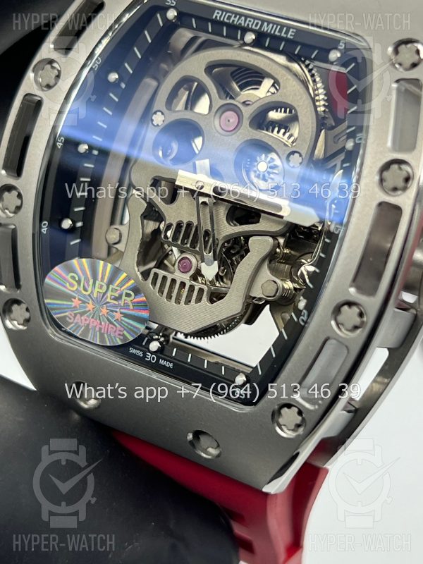 Товар Richard Mille RM 052 Tourbillon Skull Steel Фото 10 - Richard Mille RM 052 Tourbillon Skull Steel