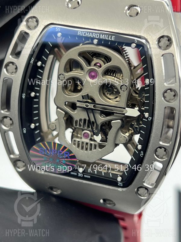 Товар Richard Mille RM 052 Tourbillon Skull Steel Фото 11 - Richard Mille RM 052 Tourbillon Skull Steel