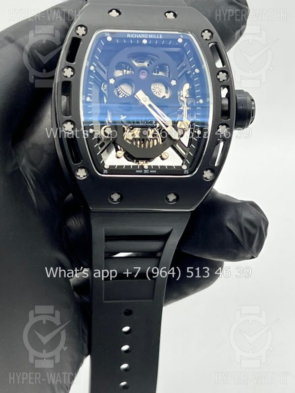Товар Richard Mille RM 052 Tourbillon Skull Black Фото 3 - Richard Mille RM 052 Tourbillon Skull Black
