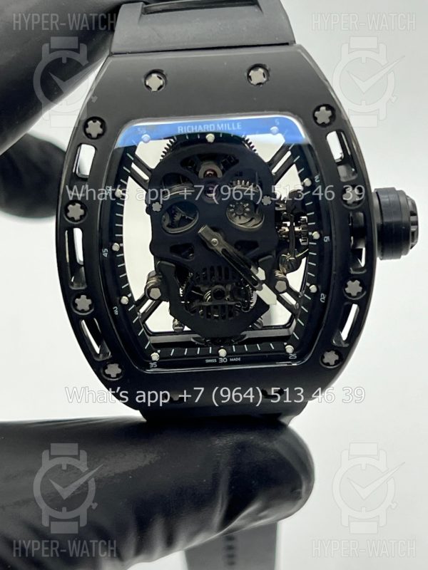 Товар Richard Mille RM 052 Tourbillon Skull Black Фото 8 - Richard Mille RM 052 Tourbillon Skull Black