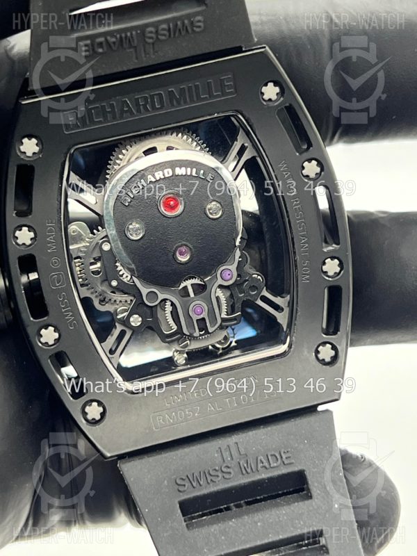 Товар Richard Mille RM 052 Tourbillon Skull Black Фото 13 - Richard Mille RM 052 Tourbillon Skull Black
