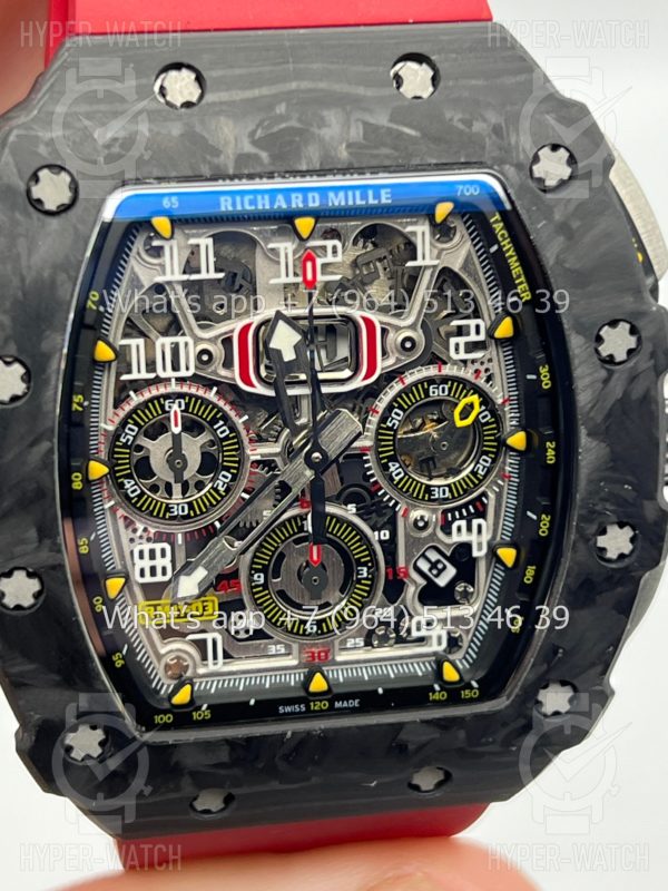 Товар Richard Mille RM 011-03 Red Carbon Фото 6 - Richard Mille RM 011-03 Red Carbon