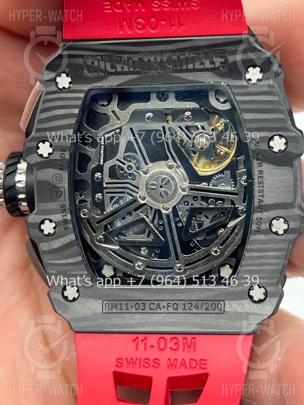 Товар Richard Mille RM 011-03 Red Carbon Фото 17 - Richard Mille RM 011-03 Red Carbon