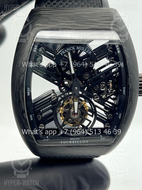 Товар Franck Muller Vanguard V 45 T SQT 5N BR NR Black Фото 2 - Franck Muller Vanguard V 45 T SQT 5N BR NR Black