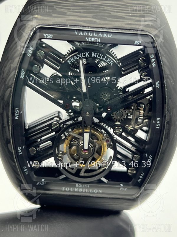Товар Franck Muller Vanguard V 45 T SQT 5N BR NR Black Фото 9 - Franck Muller Vanguard V 45 T SQT 5N BR NR Black