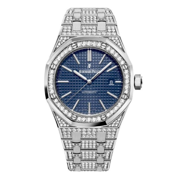 Фото 1 - Audemars Piguet Royal Oak 41mm Diamond Blue