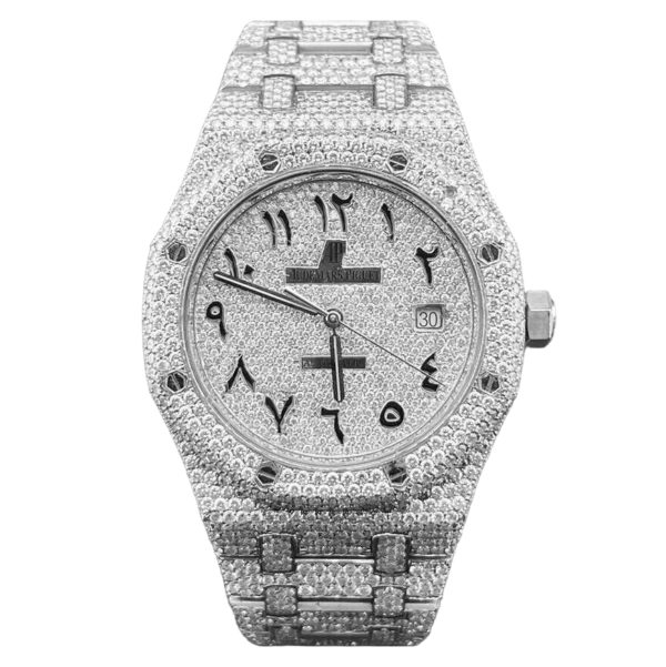 Товар Audemars Piguet Royal Oak 41mm Diamonds Steel Фото 1 - Audemars Piguet Royal Oak 41mm Diamonds Steel