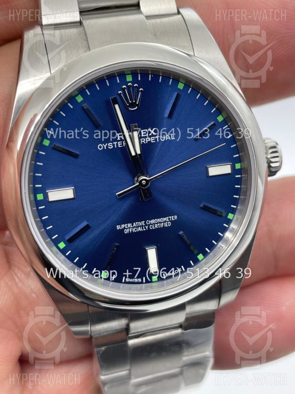 Товар Rolex Oyster Perpetual 39mm 114300-0003 Blue Фото 2 - Rolex Oyster Perpetual 39mm 114300-0003 Blue