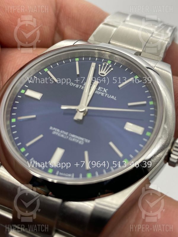 Товар Rolex Oyster Perpetual 39mm 114300-0003 Blue Фото 5 - Rolex Oyster Perpetual 39mm 114300-0003 Blue
