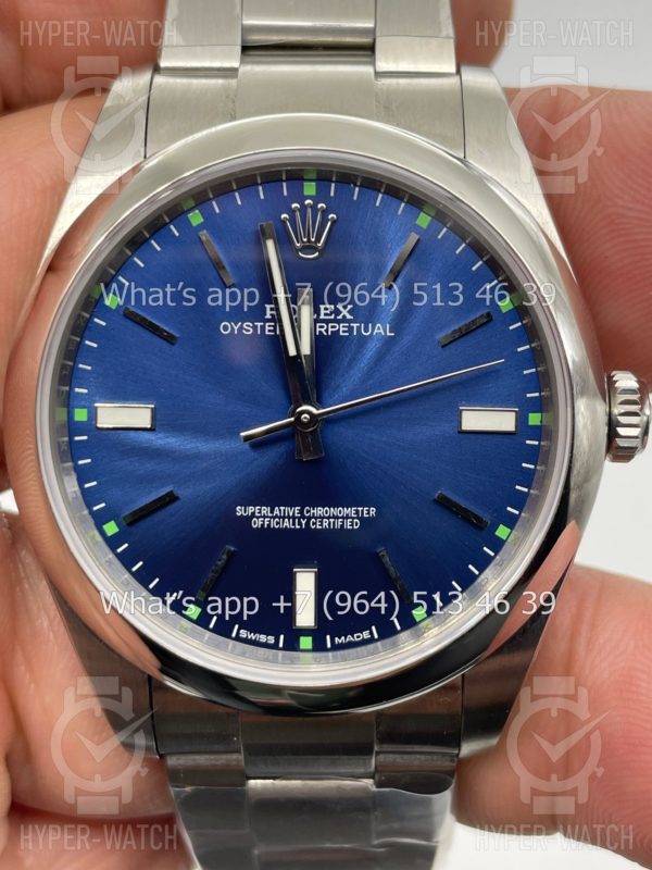 Товар Rolex Oyster Perpetual 39mm 114300-0003 Blue Фото 6 - Rolex Oyster Perpetual 39mm 114300-0003 Blue