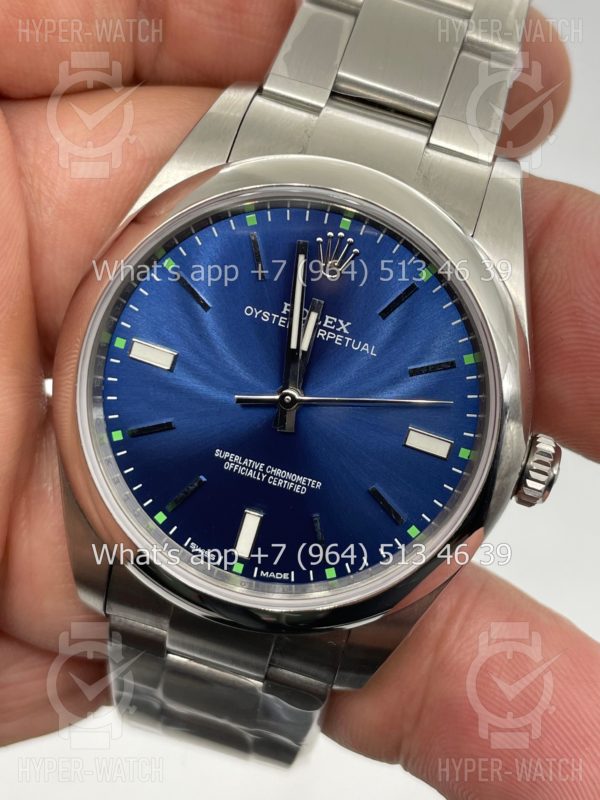 Товар Rolex Oyster Perpetual 39mm 114300-0003 Blue Фото 7 - Rolex Oyster Perpetual 39mm 114300-0003 Blue