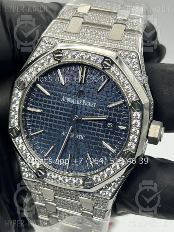 Фото 2 - Audemars Piguet Royal Oak 41mm Diamond Blue
